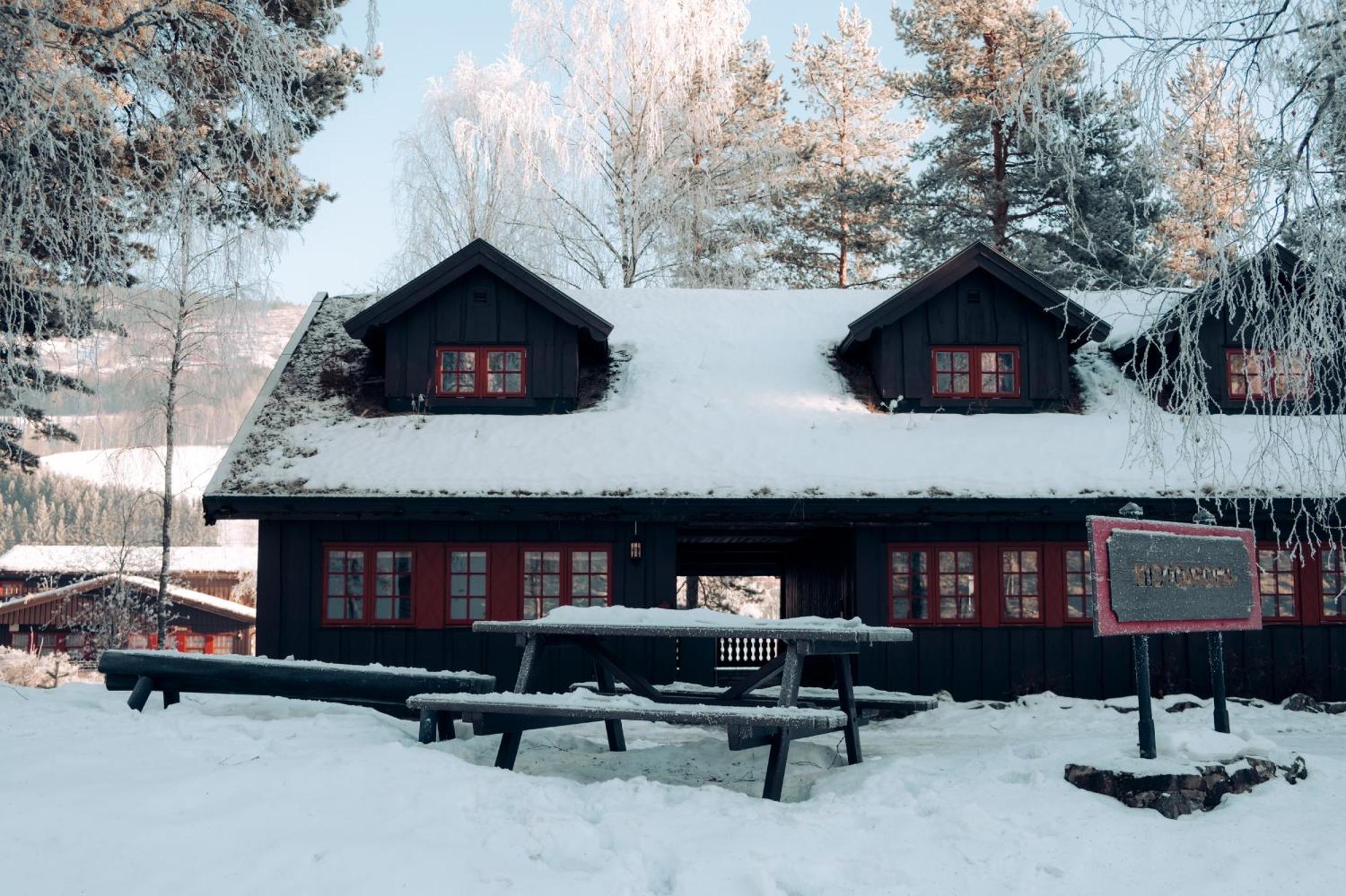 Hunderfossen Apartments ハーフィエル エクステリア 写真