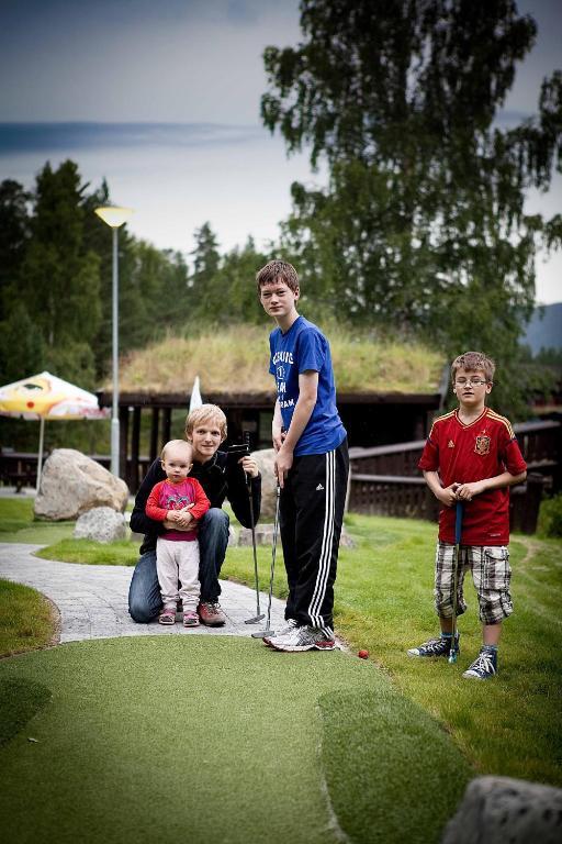 Hunderfossen Apartments ハーフィエル エクステリア 写真